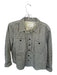 The Great Size 1/S Cream & Black Corduroy Houndstooth Buttons Jacket Cream & Black / 1/S