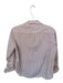 Frank & Eileen Size XS Red & White Cotton Long Sleeve Striped Button Down Top Red & White / XS