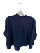 India Collection Emerson Fry Size One Size Navy Cotton Short Sleeve Circles Top Navy / One Size