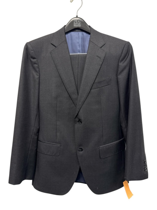 Suitsupply AS IS Gray Wool Solid 2 Button Men's Suit Gray / 48
