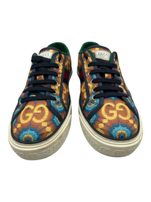 Gucci Shoe Size 8.5 Good Multi Canvas Guccissima Sneaker Men's Shoes Multi / 8.5