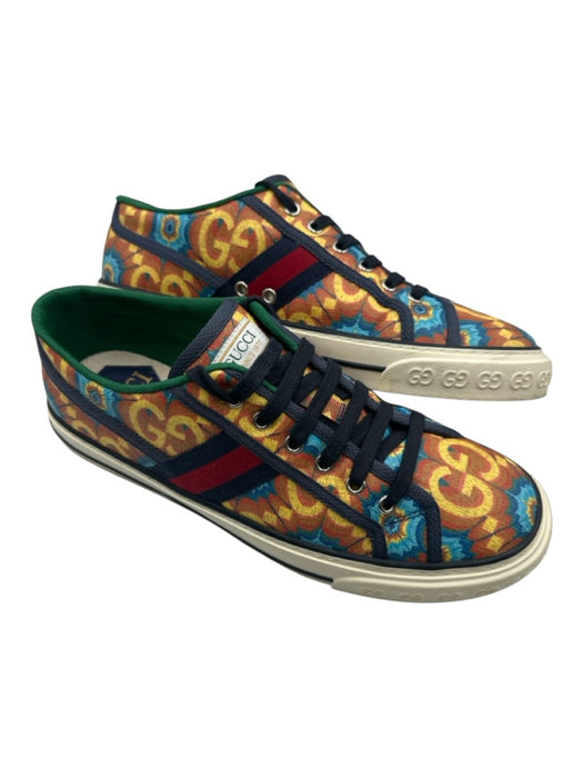 Gucci Shoe Size 8.5 Good Multi Canvas Guccissima Sneaker Men's Shoes Multi / 8.5