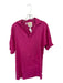 Emily McCarthy Size XS Magenta Cotton Blend 3/4 Balloon Sleeve Collar Dress Magenta / XS