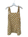 Maeve Size S White & yellow Cotton Tie Straps Seashells Dress White & yellow / S