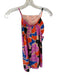 Corey lynn calter Size Est S Orange & Blue Cotton Blend Sleeveless Flowers Dress Orange & Blue / Est S