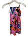Corey lynn calter Size Est S Orange & Blue Cotton Blend Sleeveless Flowers Dress Orange & Blue / Est S