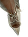Jimmy Choo x Off-White Shoe Size 39.5 Ivory White Leather & Silk Plastic Pumps Ivory White / 39.5