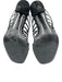 Salvatore Ferragamo Shoe Size 8.5 Black Leather Upper Knot Detail Caged Sandals Black / 8.5