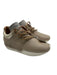 Esseutesse Shoe Size 6 Taupe & Gold Leather Low Top Fringe Snake Skin Sneakers Taupe & Gold / 6