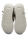 Esseutesse Shoe Size 6 Taupe & Gold Leather Low Top Fringe Snake Skin Sneakers Taupe & Gold / 6