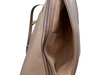 Gucci Rose Leather Brass Hardware Chevron Quilt Double G Marmont Purse Rose