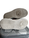 Gucci Shoe Size 38.5 White Leather Rubber Sole Perforated Lace Up Sneaker Shoes White / 38.5