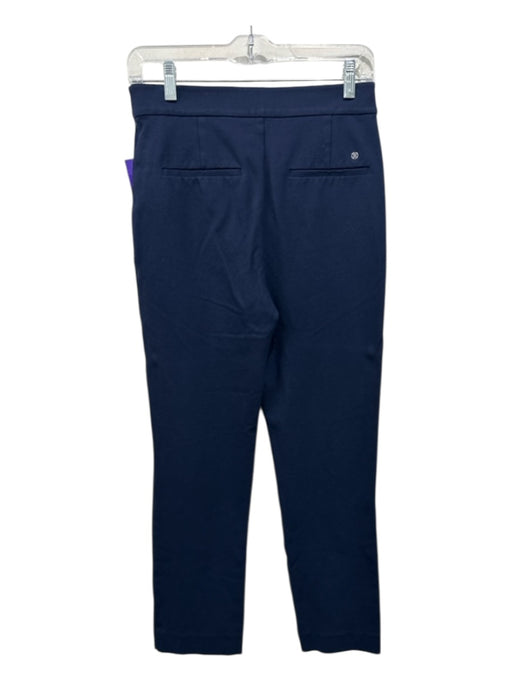 G/Fore Size 4 Navy Rayon Blend High Rise Pocket Straight Golf Pants Navy / 4