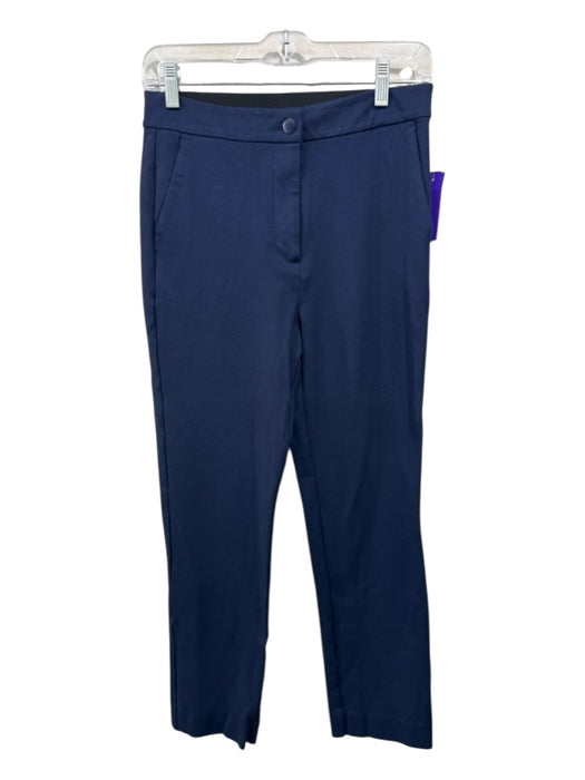 G/Fore Size 4 Navy Rayon Blend High Rise Pocket Straight Golf Pants Navy / 4