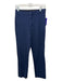 G/Fore Size 4 Navy Rayon Blend High Rise Pocket Straight Golf Pants Navy / 4
