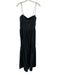 Rag & Bone Size S Black Cotton Spaghetti Strap Tiered Maxi length Dress Black / S