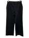 Spanx Size M Black Rayon Blend High Rise Side Pockets Wide Leg Pants Black / M