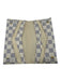 Louis Vuitton Cream & Navy Blue Coated Canvas Leather Detail Damier Azur Wallets Cream & Navy Blue
