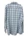 Mizzen + Main Size XXL White & Multi Synthetic Plaid Button up Long Sleeve Shirt White & Multi / XXL