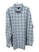 Mizzen + Main Size XXL White & Multi Synthetic Plaid Button up Long Sleeve Shirt White & Multi / XXL