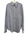 Ralph Lauren Size 18 Blue Cotton Solid Button Up Button Down Long Sleeve Shirt Blue / 18