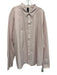 Lululemon Size 3XL Pink & White Synthetic Striped Button Up Long Sleeve Shirt Pink & White / 3XL
