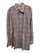 Peter Millar Size XXL Multi Cotton Plaid Button Up Button Down Long Sleeve Shirt Multi / XXL