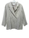 Cleobella Size M Beige Cotton & Linen Blazer Double Breasted Long Sleeve Jacket Beige / M