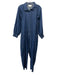 Cleobella Size M Dark Wash Cotton Long Sleeve Button Up Zip Up Sash Inc Jumper Dark Wash / M