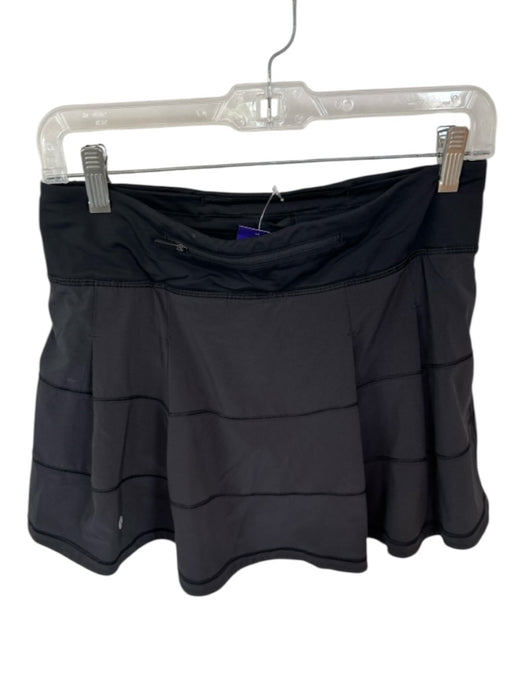 Lululemon Size 6 Black Waist Band Athletic Skort Black / 6