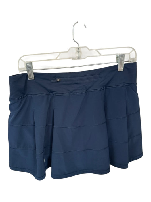 Lululemon Size 8 Navy Waist Band Back Pleat Athletic Skort Navy / 8