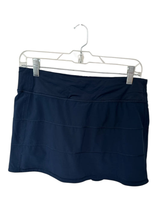 Lululemon Size 8 Navy Waist Band Back Pleat Athletic Skort Navy / 8