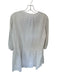 Shoshanna Size 4 White Cotton Long Balloon Sleeve Eyelet Lined Dress White / 4