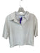 Le Bop Size S White Viscose Blend Drawstring Collar Short Set White / S