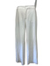 Chloe Size L / 42 Cream White Silk Textured Wide Leg Zip & Hook Pants Cream White / L / 42