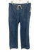 Standard James Perse Size 3 Dark Wash Cotton Elastic Waist Drawstring Pants Dark Wash / 3