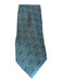 Hermes Green & White Silk Striped Men's Ties Green & White