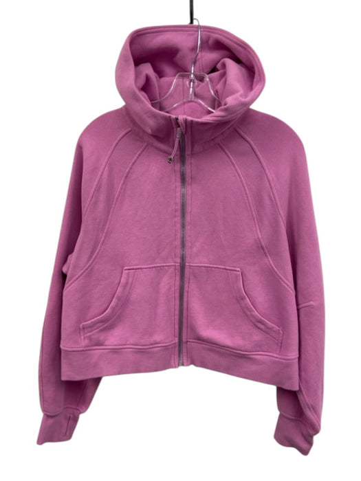 Lululemon mulberry purple No Fabric Tag Long Sleeve Hoodie Cropped Activewear mulberry purple
