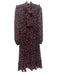 julia jordan Size 6 black & floral Polyester Floral Zip Close Long Sleeve Dress black & floral / 6
