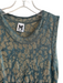 Missoni Size 42 Green Polyamide Sleeveless Abstract Print gold accent Dress Green / 42