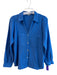 Rails Size Small Blue Cotton Textured Collared Button Down Long Sleeve Top Blue / Small