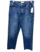 Frame Size 29 Dark Wash Cotton Blend Denim High Waist Button & Zip Fly Jeans Dark Wash / 29