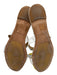 Alexandre Birman Shoe Size 40 White & Beige Leather Upper Knot Detail Sandals White & Beige / 40