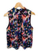 Willa Story Size L Multi Polyester Sleeveless Abstract Mock Neck Top Multi / L