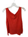 Wooden Ships Size M/L Orange Cotton Blend Sleeveless Knit Top Orange / M/L
