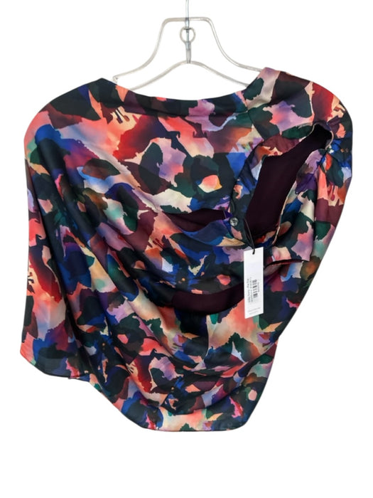 Willa Story Size XS Multi Polyester Long Balloon Sleeve Abstract Top Multi / XS