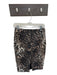 Trina Turk Size 2 Tan & Brown Cotton Blend High Waist Animal Print Pencil Skirt Tan & Brown / 2