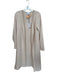 Flynn The Collection Size S Cream Polyester Long Sleeve Fuzzy Open Front Sweater Cream / S