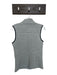 Flynn The Collection Size XS Gray & Black Polyester Quilted Full Zip Vest Gray & Black / XS