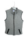 Flynn The Collection Size M Gray & Black Polyester Quilted Full Zip Vest Gray & Black / M